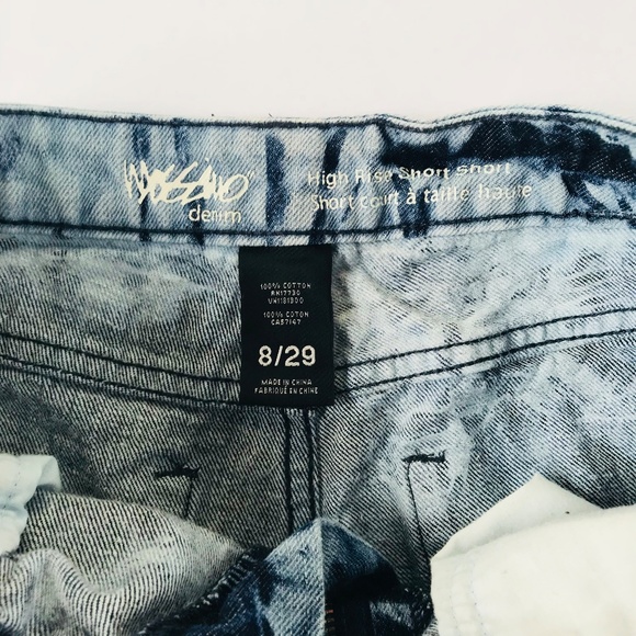 💌SOLD💌Tie-dye Jean Cutoff Shorts - Picture 2 of 6